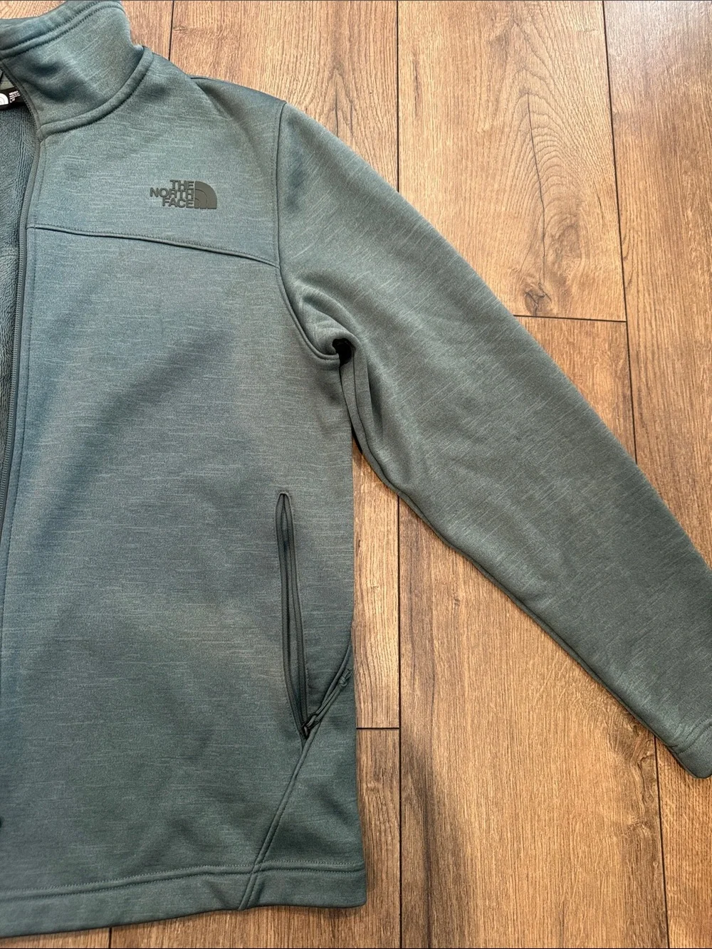 The North Face Men's Lightweight Full-Zip Jacket - Dark Green Size Large